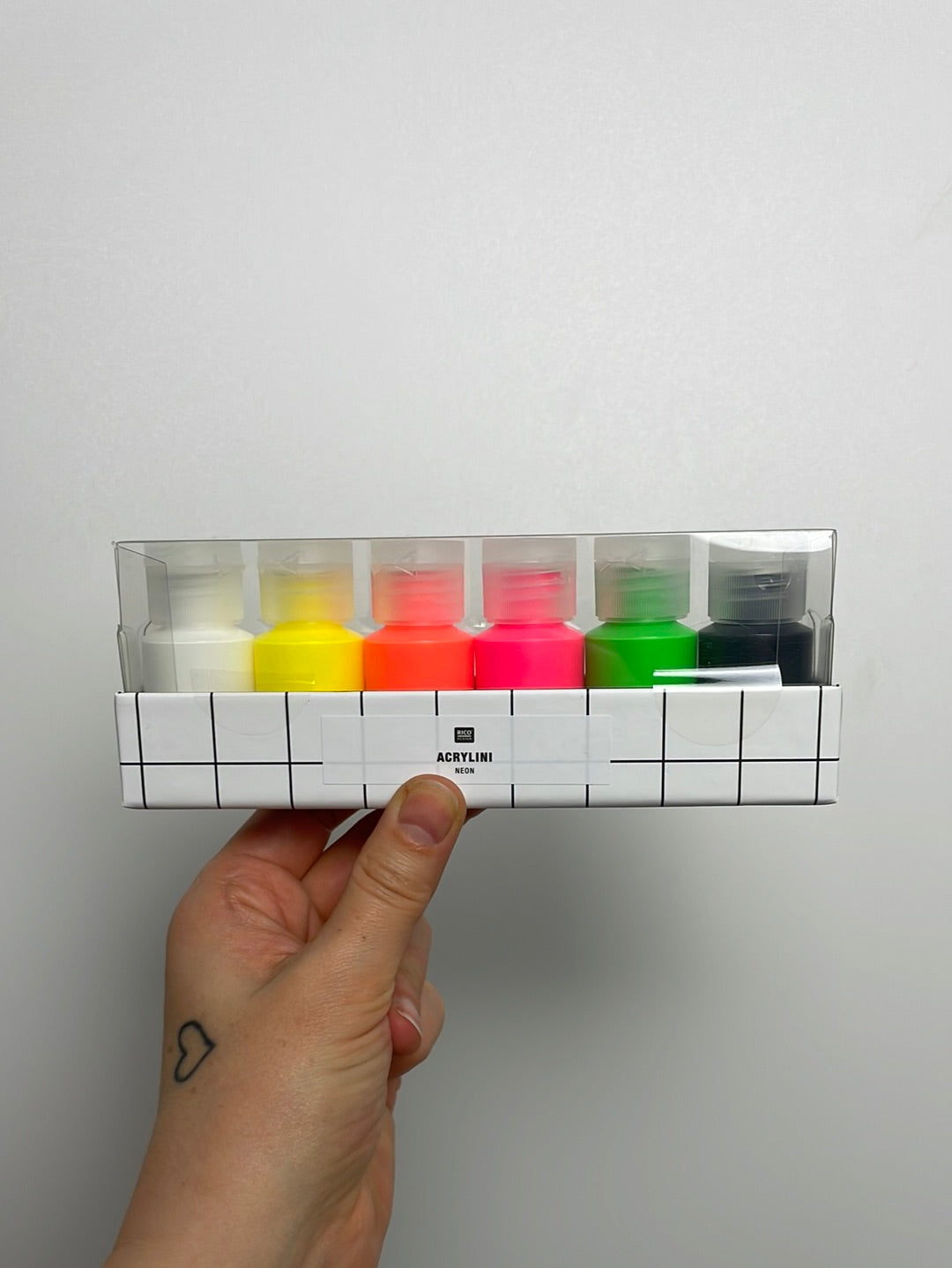 Acrylini Acrylfarben Set • Neon • 6X22ml