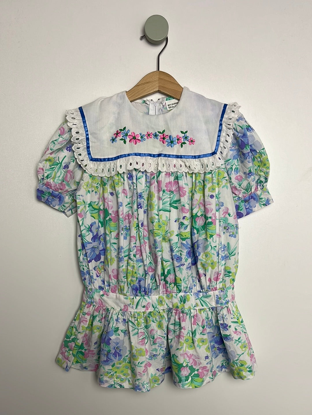 Bluse mit Kragen - 104 - true vintage