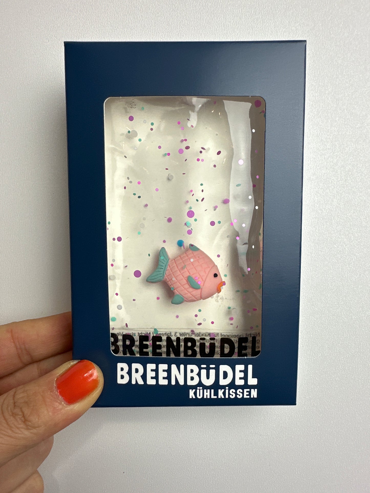 Kühlpack Fisch rosa