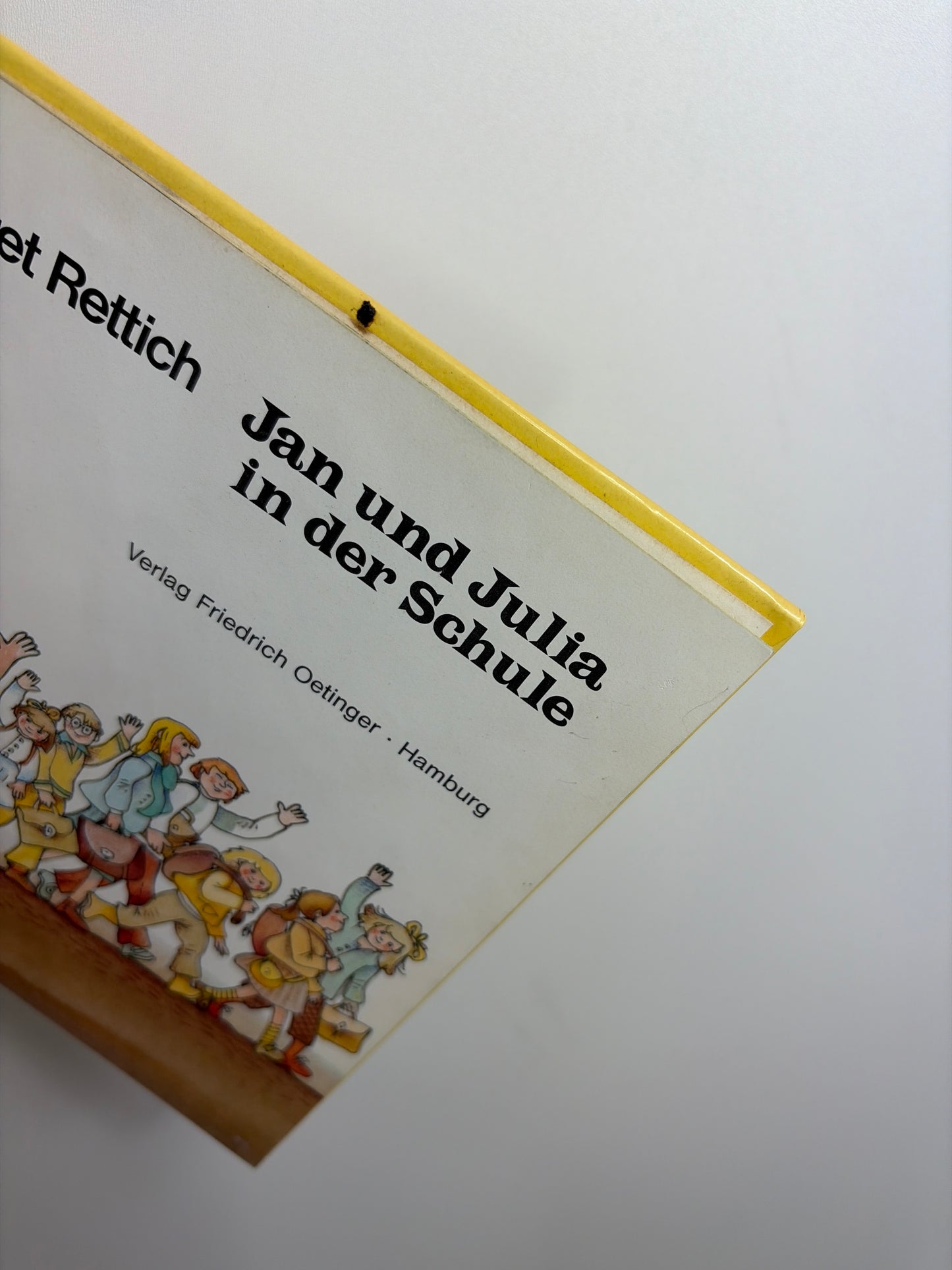 VINTAGE BUCH • JAN UND JULIA IN DER SCHULE • OETINGER