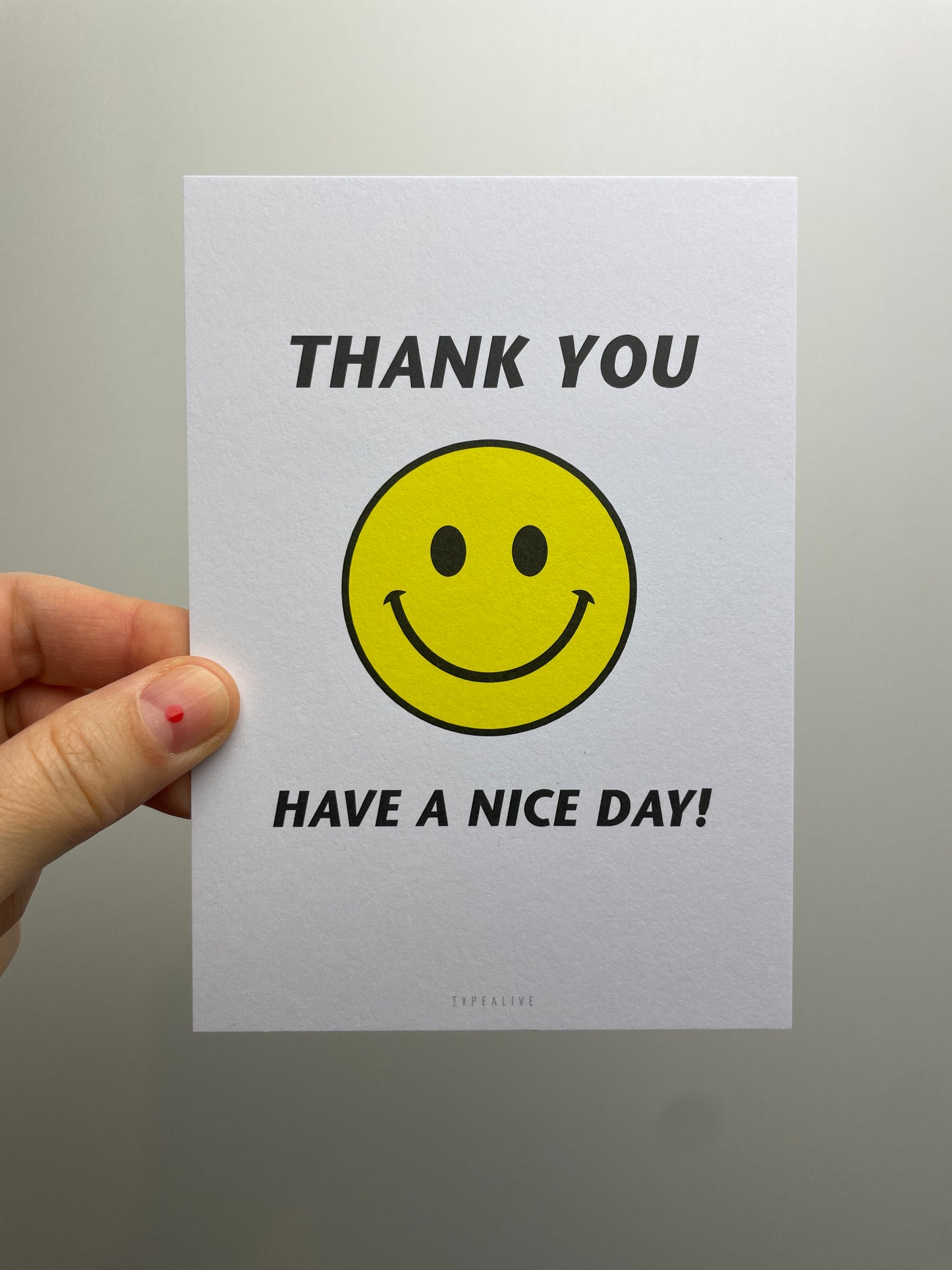 Postkarte • HAVE A NICE DAY