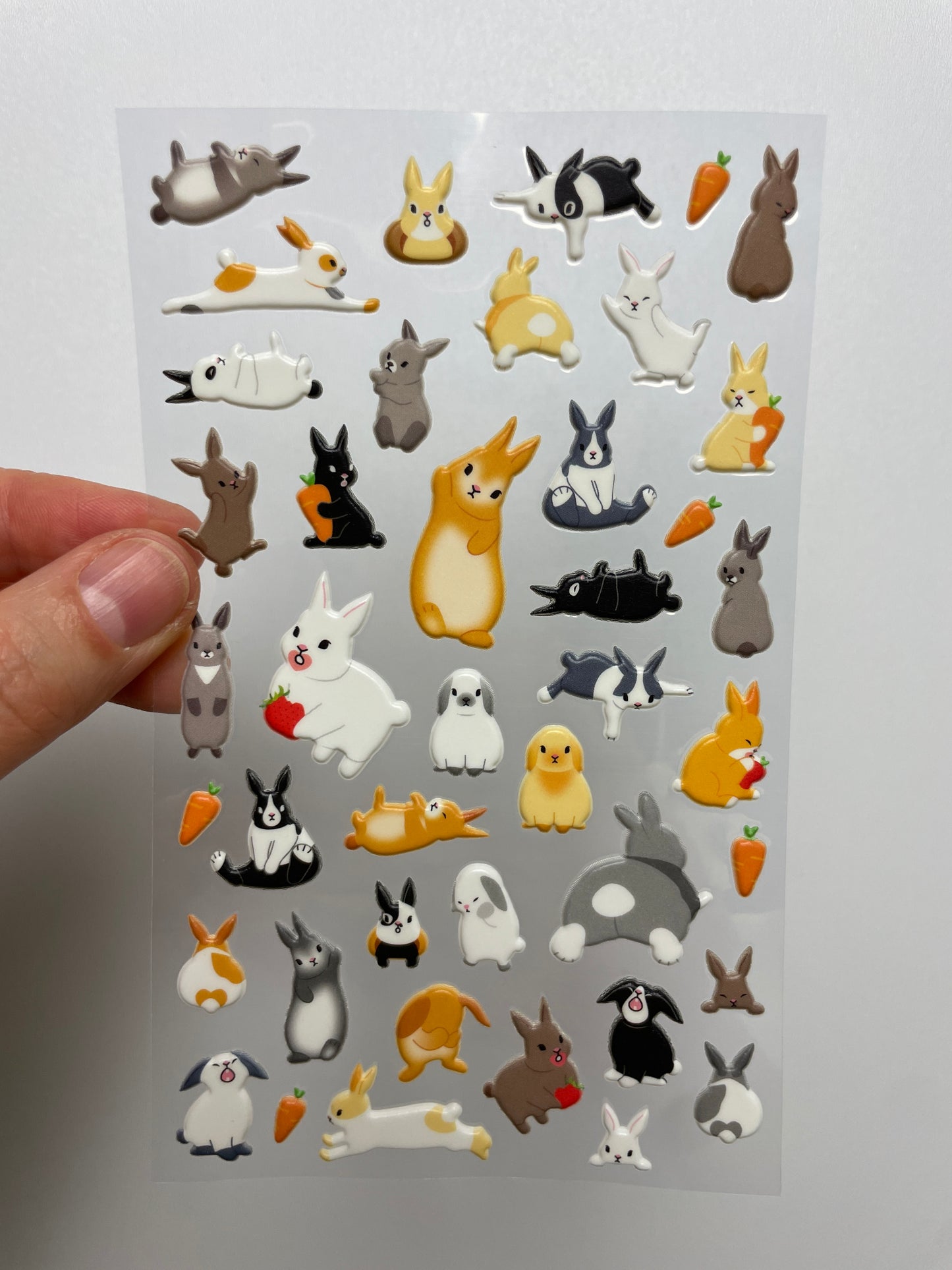 3D Sticker • Kawaii Bunnys
