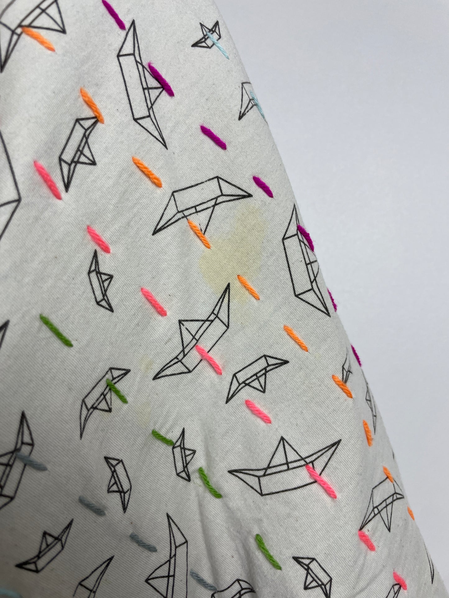 Babydecke Boote • ca 75x75 cm • what i like