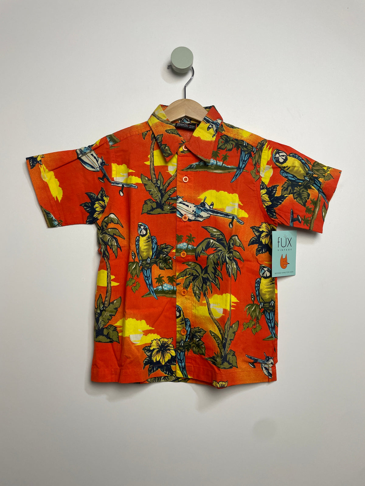 Hawaiihemd Papageien • 116 • true vintage