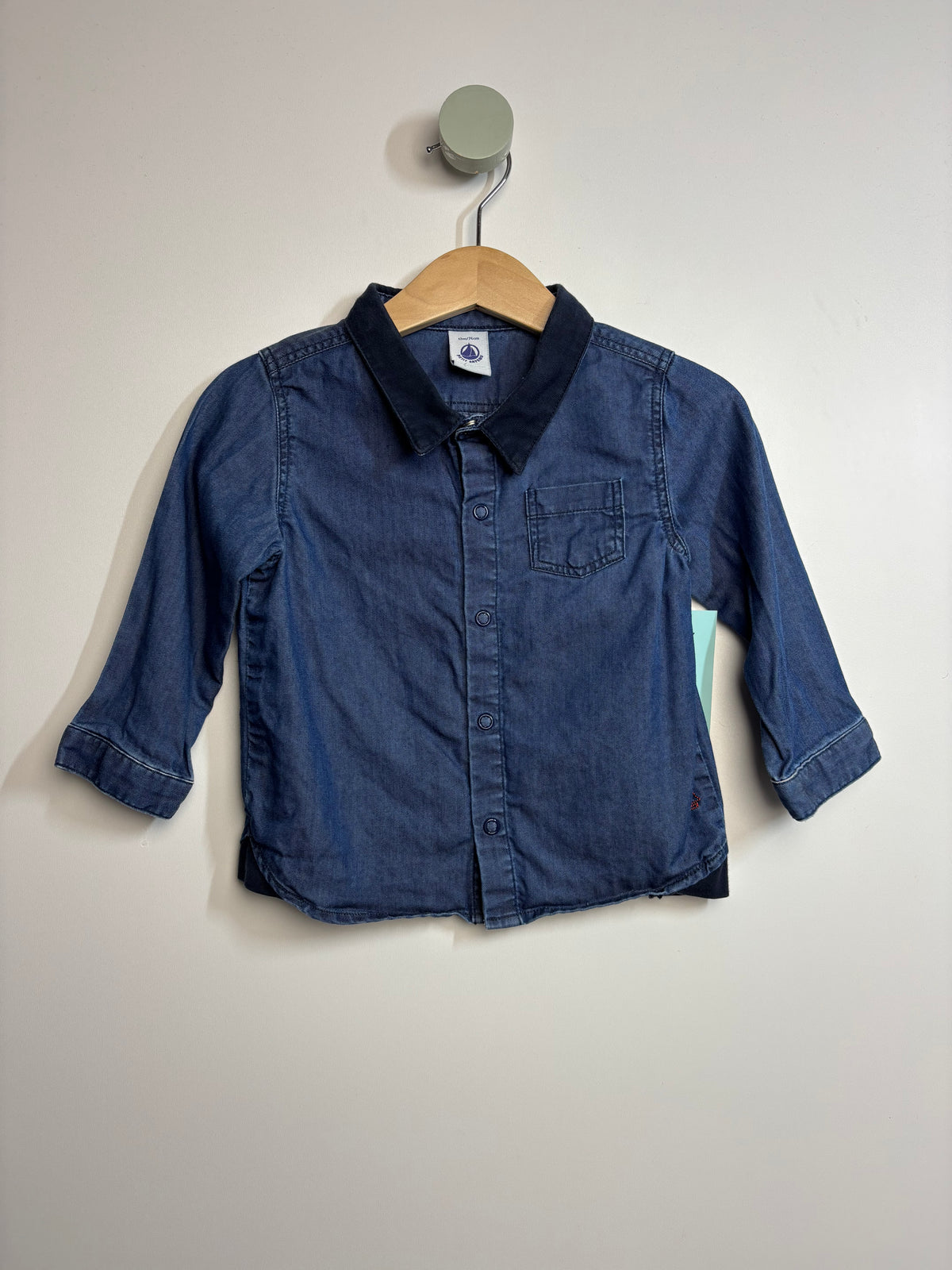 Hemd • 74 • petit bateau