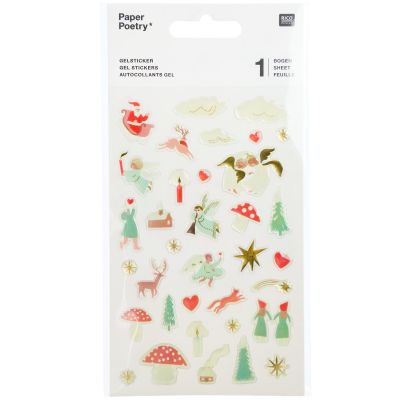 PAPER POETRY • GELSTICKER ADVENT ADVENT • 1 BOGEN