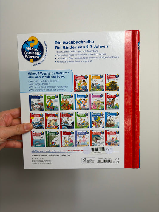 BUCH • ALLES ÜBER PFERDE UND PONYS • RAVENSBURGER