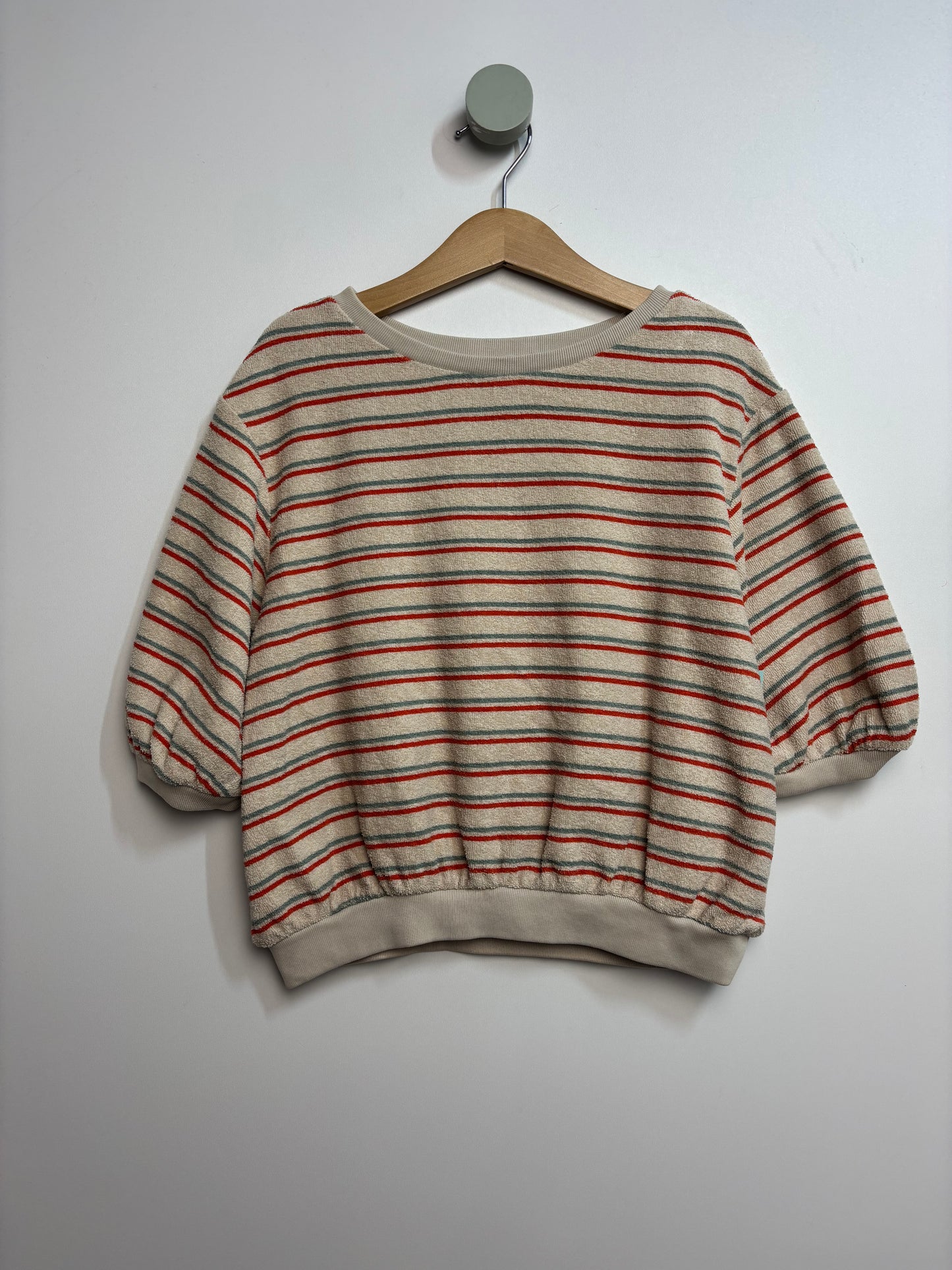 Streifen Sweatshirt Kurzarm• 128 • long live the queen