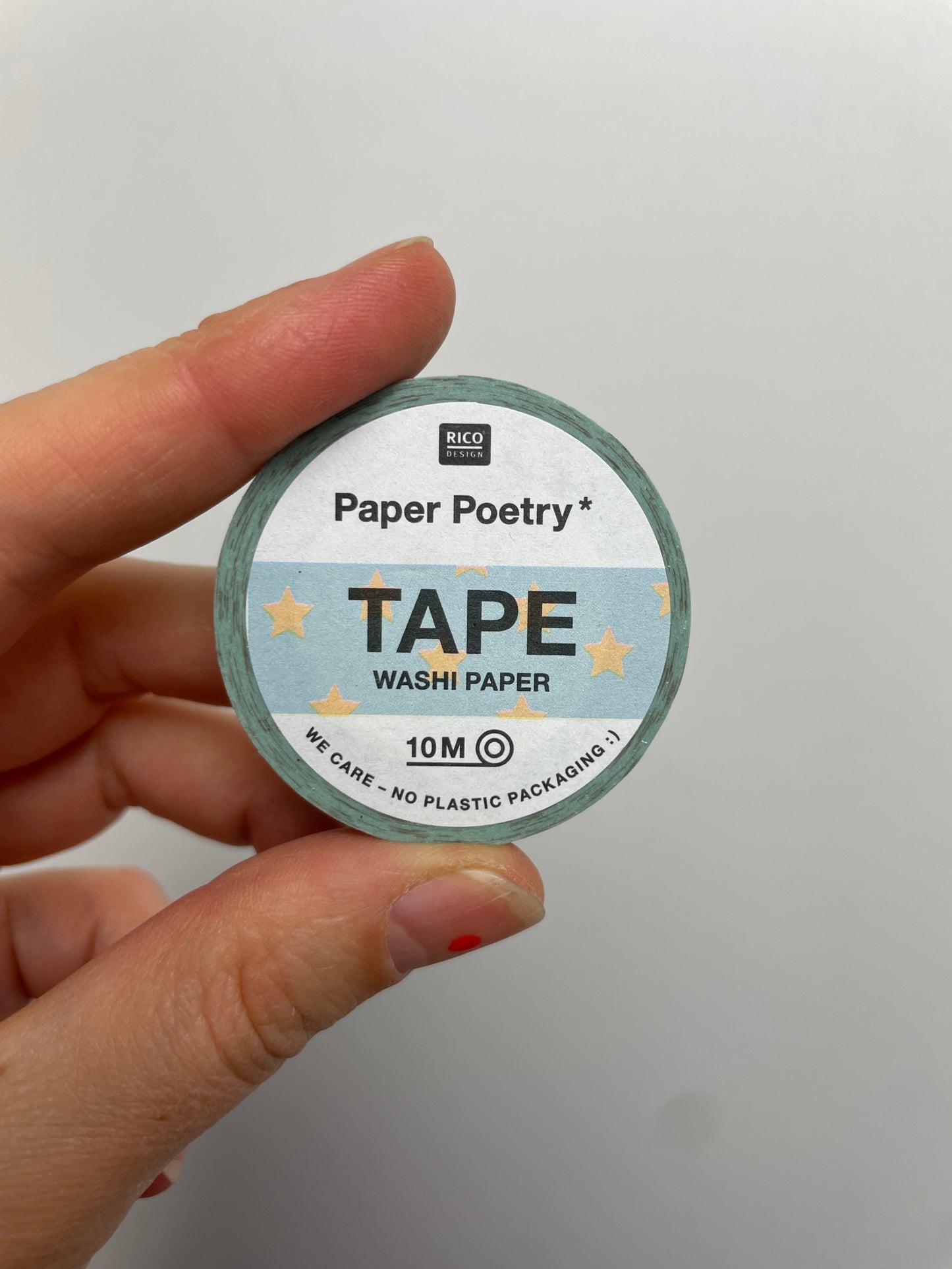 Paper Poetry • Tape Sterne gold • 15mm 10m Hot Foil