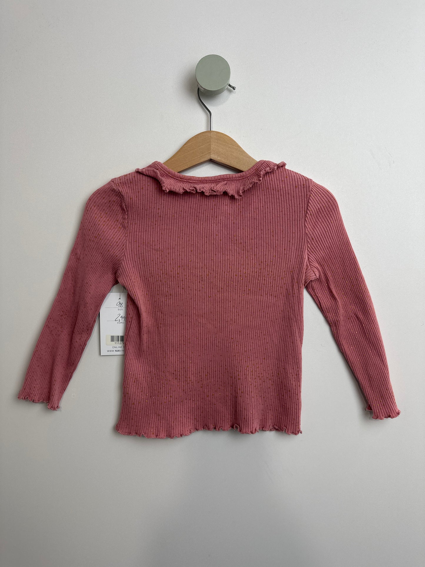 LANGARMSHIRT RÜSCHEN • 98 • C&A