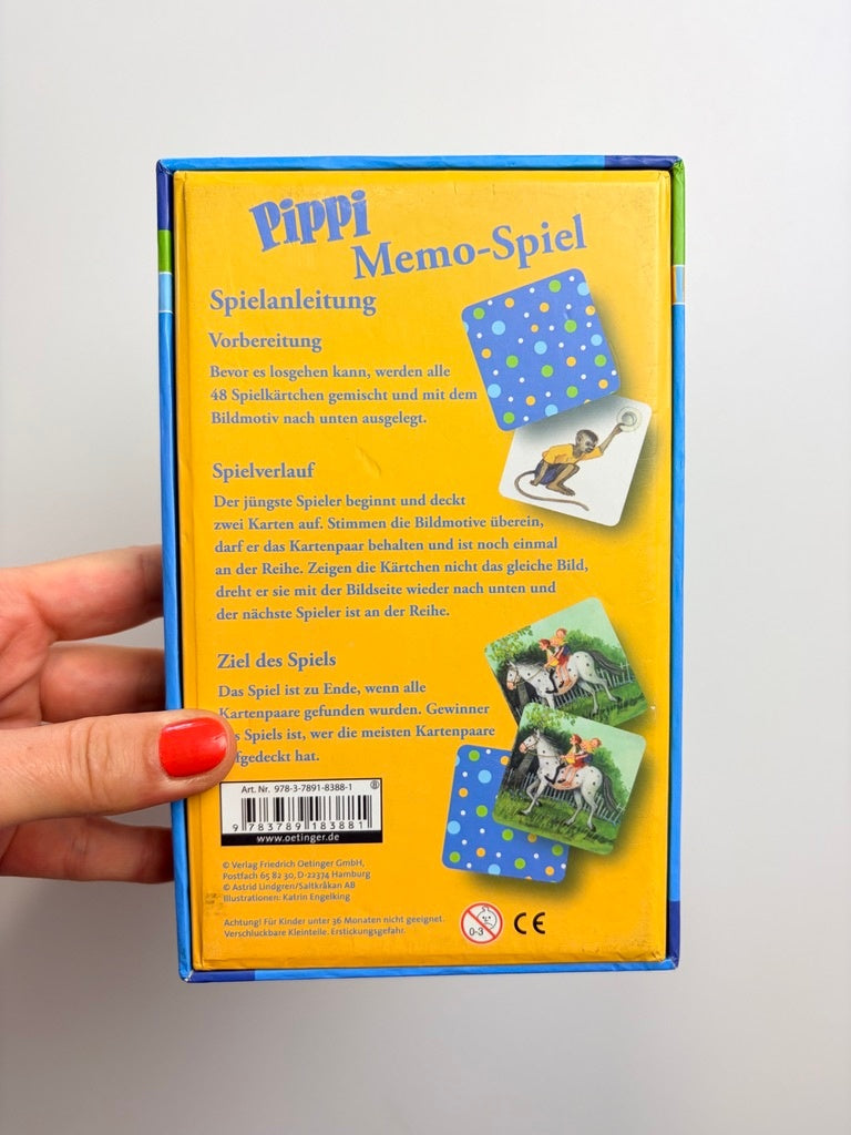 PIPI LANGSTRUMPF MEMO-SPIEL • OETINGER