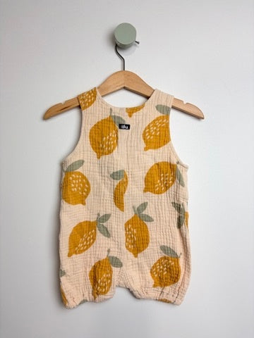 MUSSELIN JUMPSUIT ZITRONEN • 74 • STUDIO DU.
