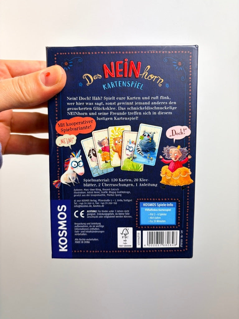 KARTENSPIEL • DAS NEINHORN • KOSMOS
