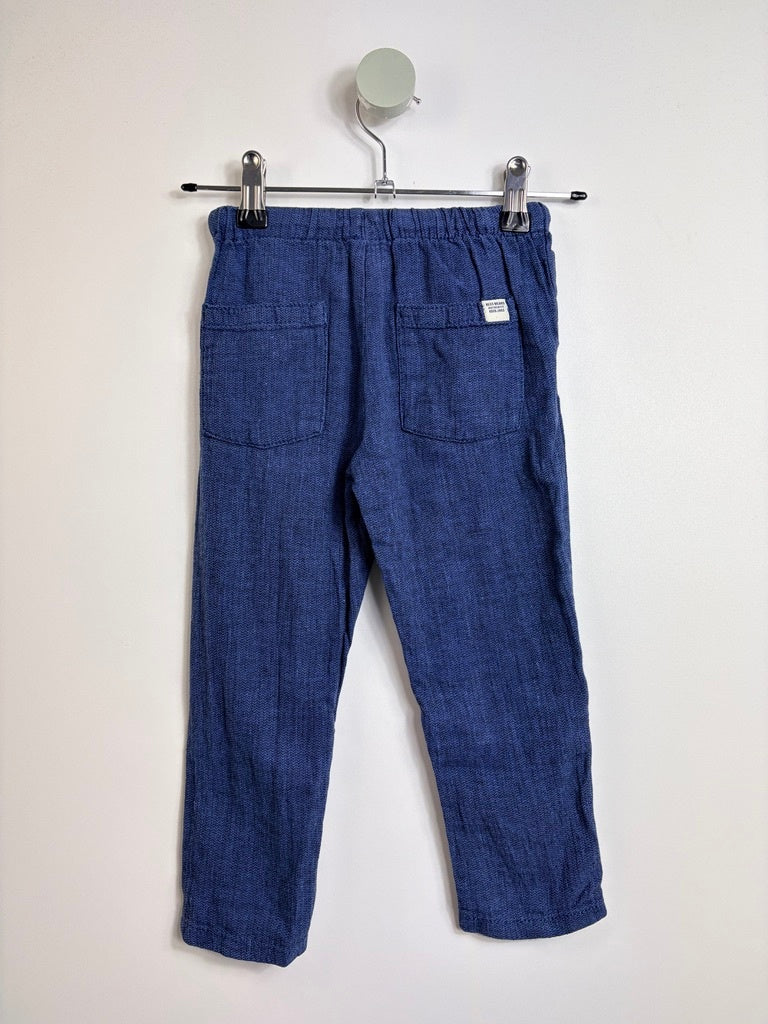 SCHLUPFHOSE LEINEN MIX • 92 • NEXT