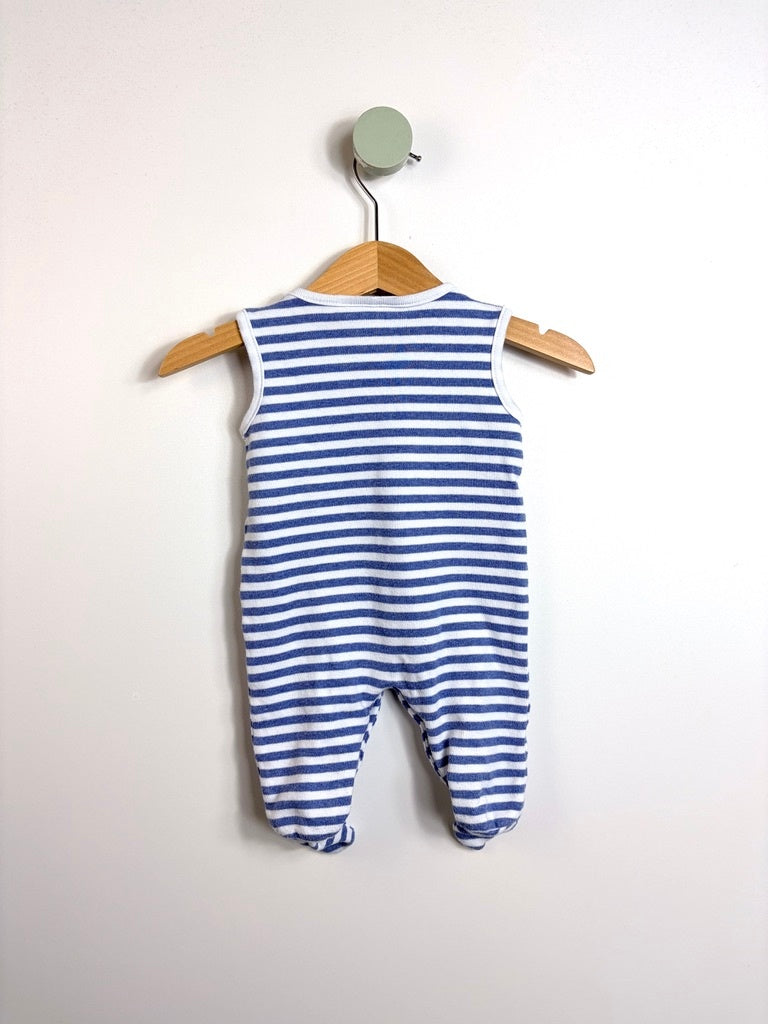 STRAMPLER GESTREIFT • 50 • FEETJE