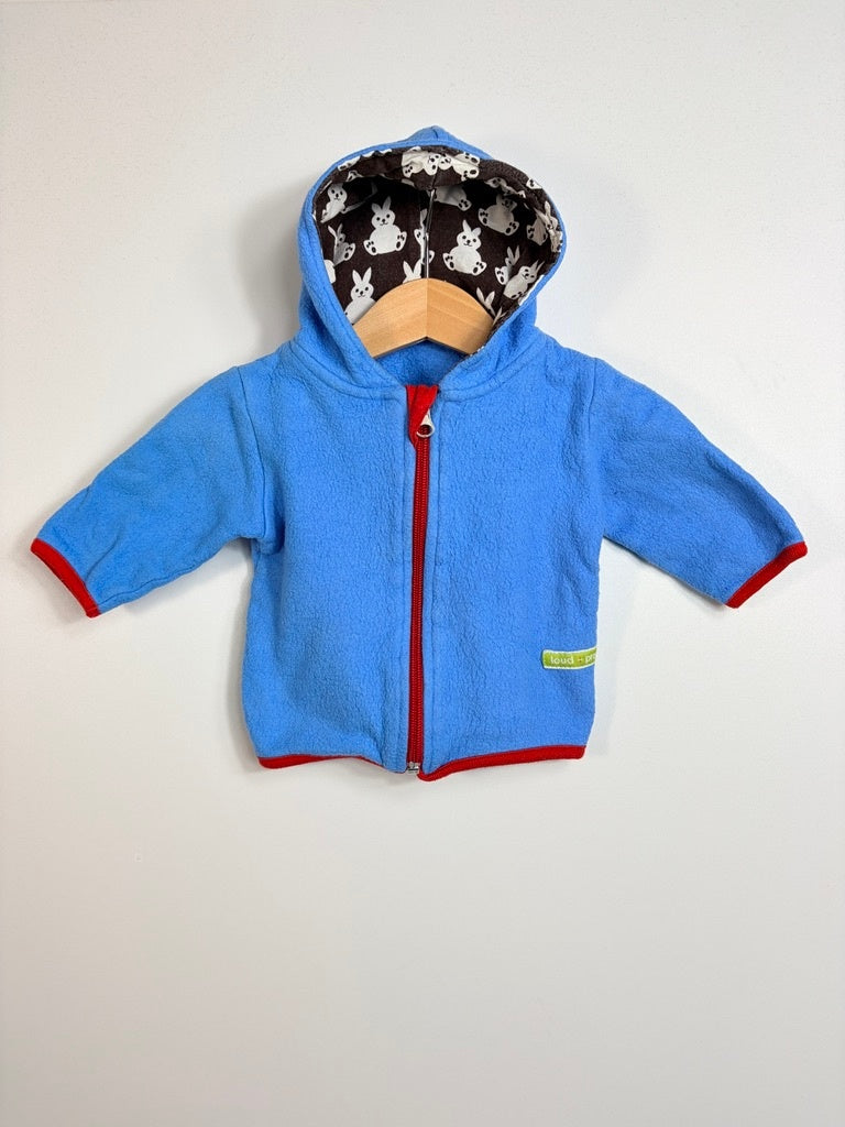 BAUMWOLL FLEECEJACKE • 50 • LOUD + PROUD