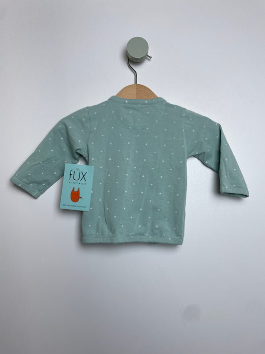 Wickelshirt Sternchen • 62 • noppies