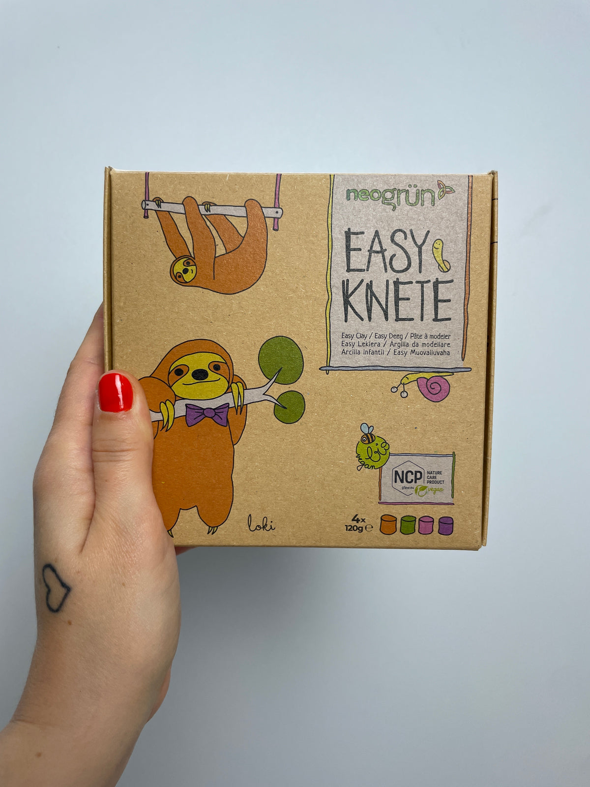 BIO EASY KNETE VEGAN • 4ER SET • LOKI