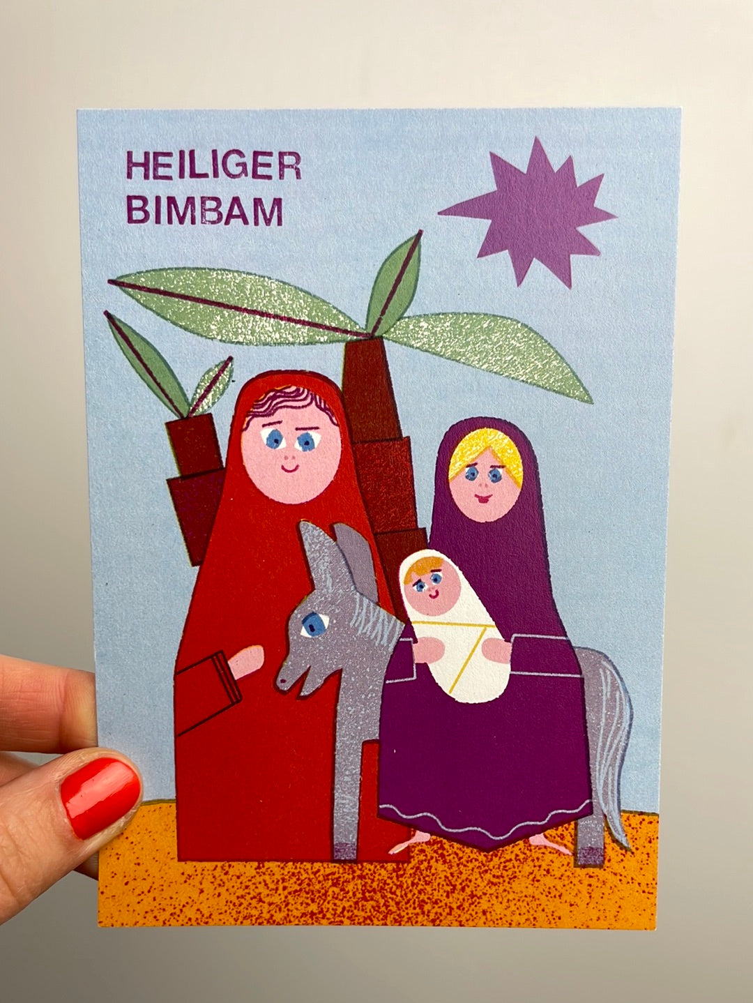 heiliger bimbam • Postkarte