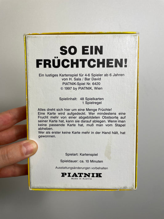Kartenspiel • So ein Früchtchen • plantik
