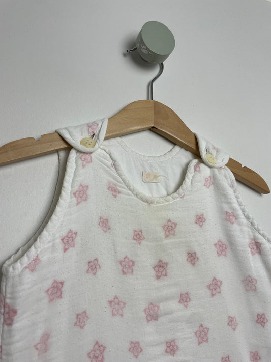 Musselinschlafsack Blumen • 60cm