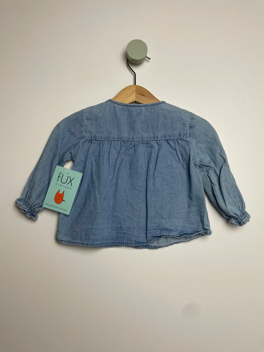 Jeansbluse • 68 • h&m