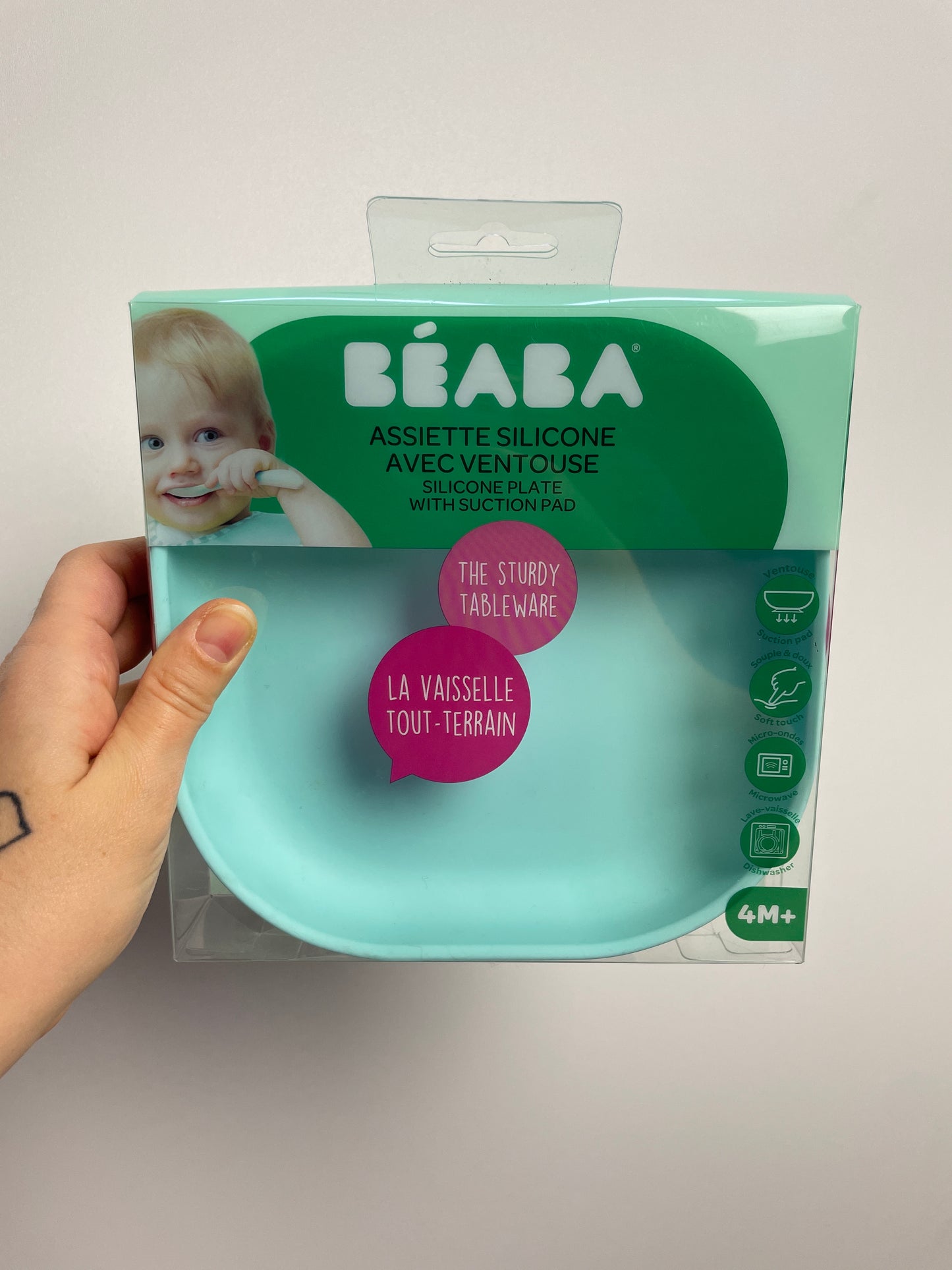 Silikon Teller • béaba