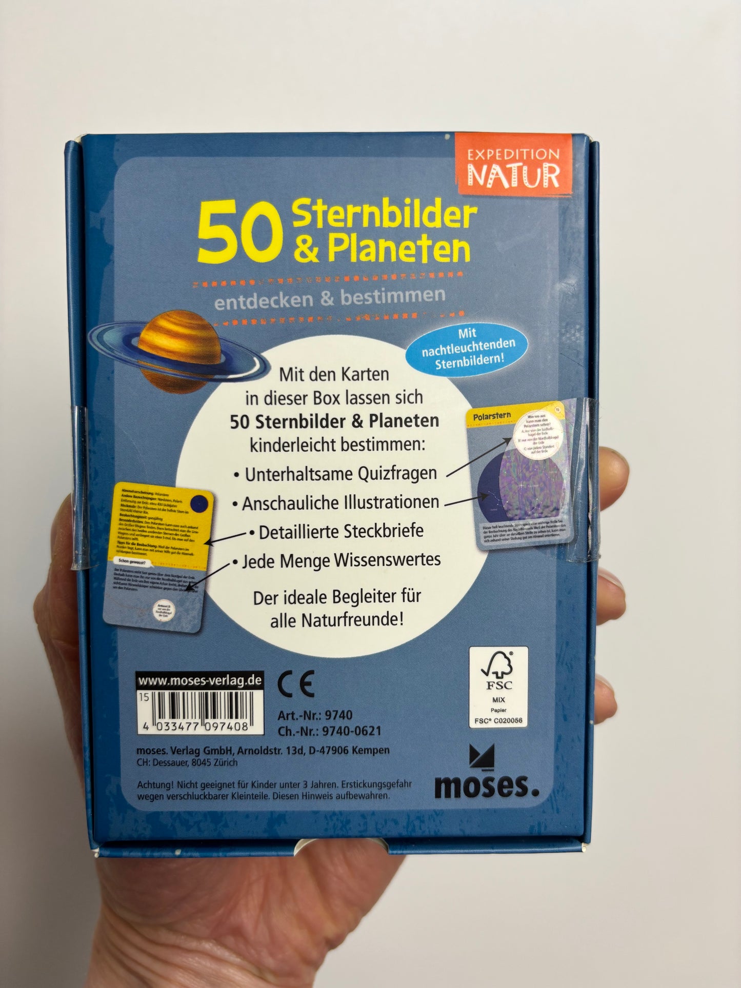 50 Sternenbilder & Planeten • Karten • moses.
