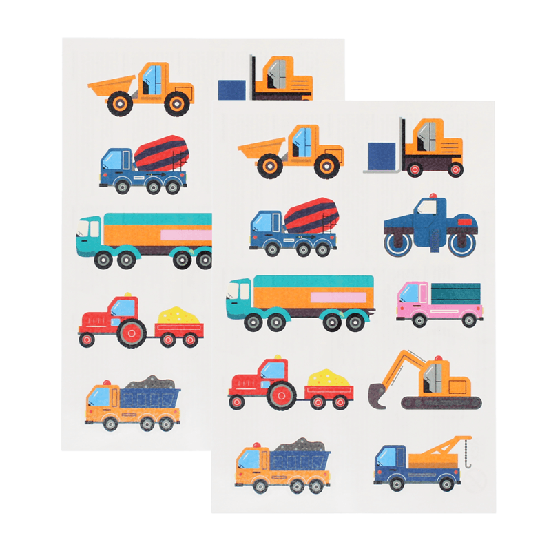 TEMPORARY TATTOO • LITTLE TRUCKS