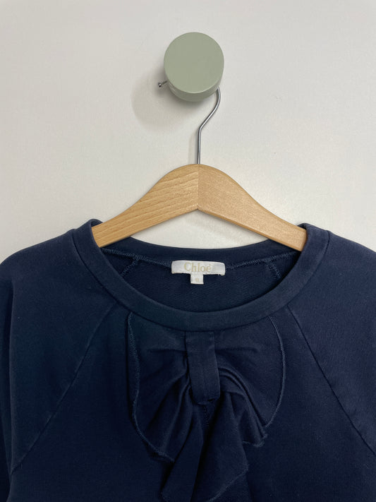 Sweatshirt mit Rüschen • 122 • chloé