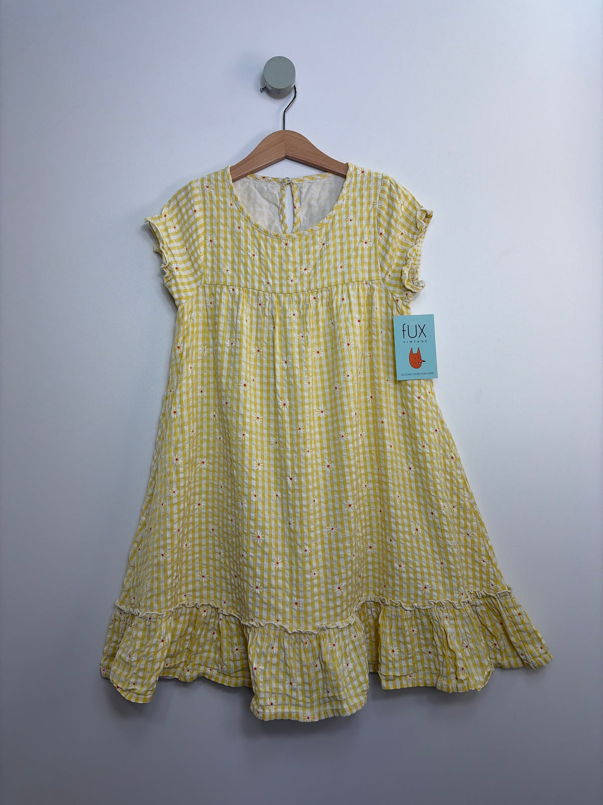 KLEID KARIERT • 128 • TOPOLINO