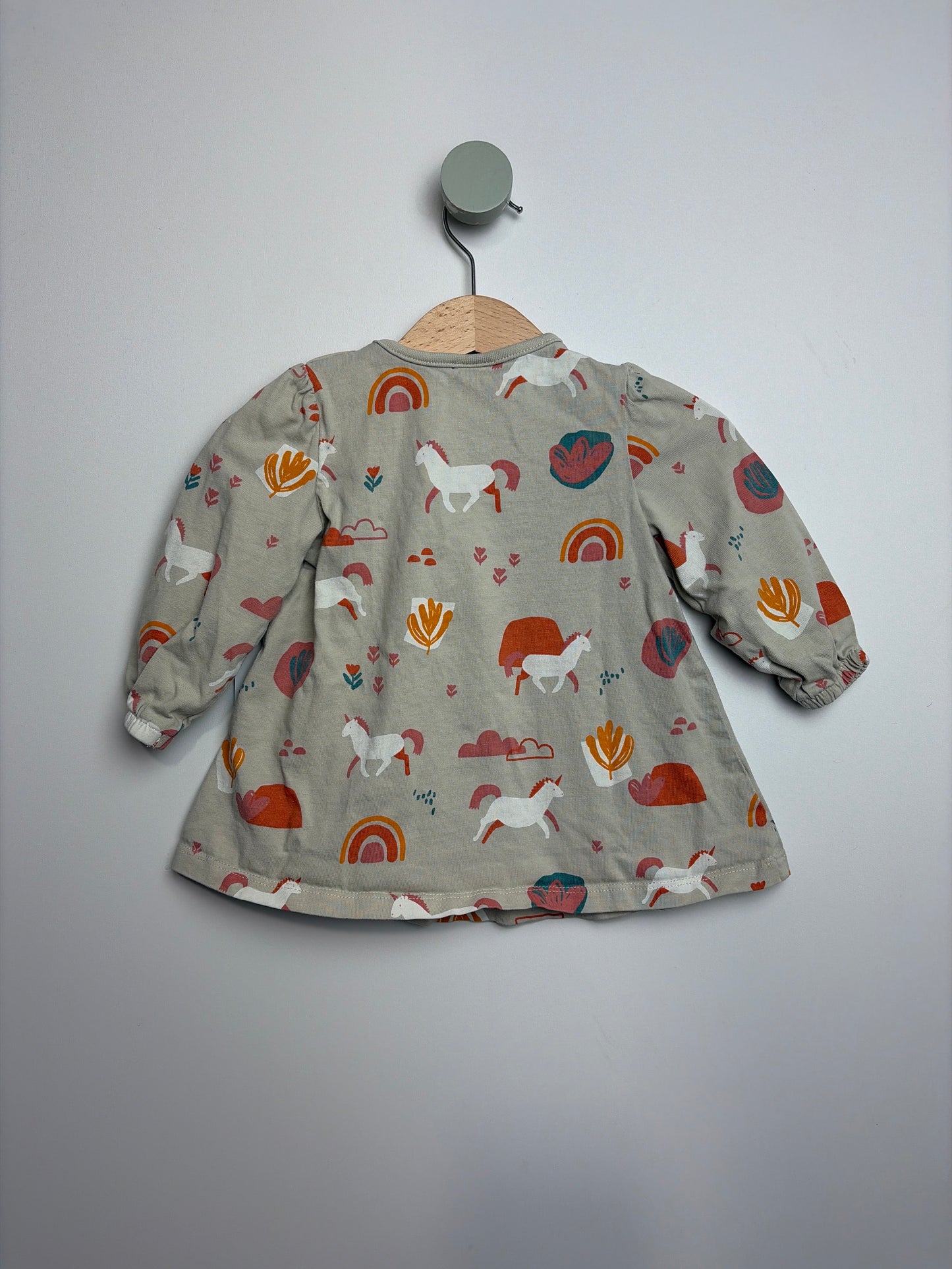 LANGARMSHIRT EINHÖRNER • 74 • ALANA