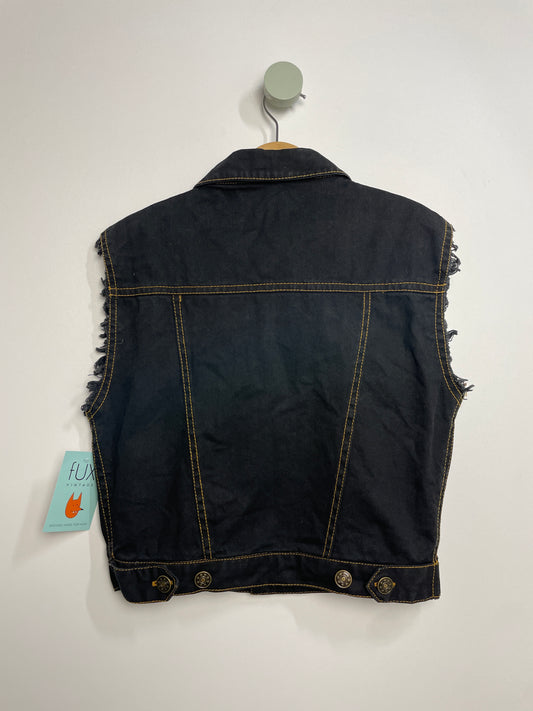 Jeans Weste • 128 • fUXvintage
