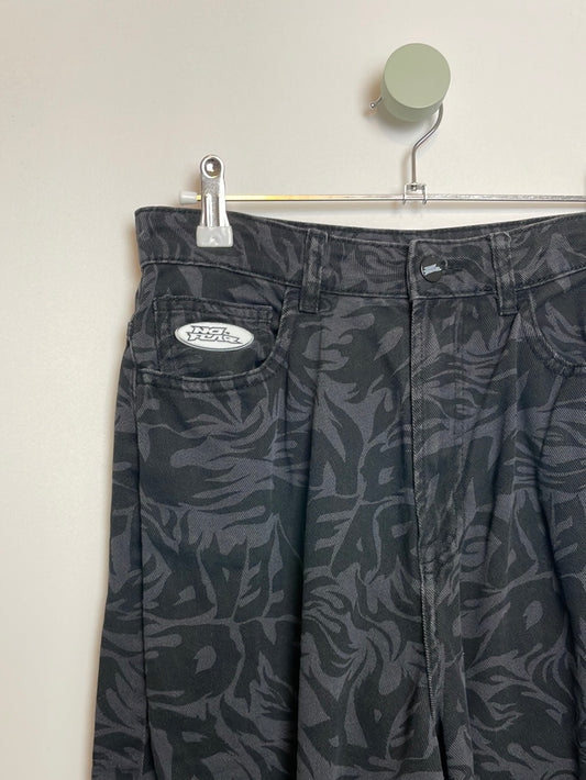 Baggy Jeans High Waste - 164 - h&m