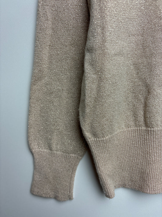 Glitzer Pullover mit Rüschen • 128 • wild & gorgeous