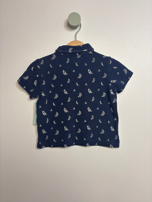 Poloshirt Boote • 80 • petit bateau