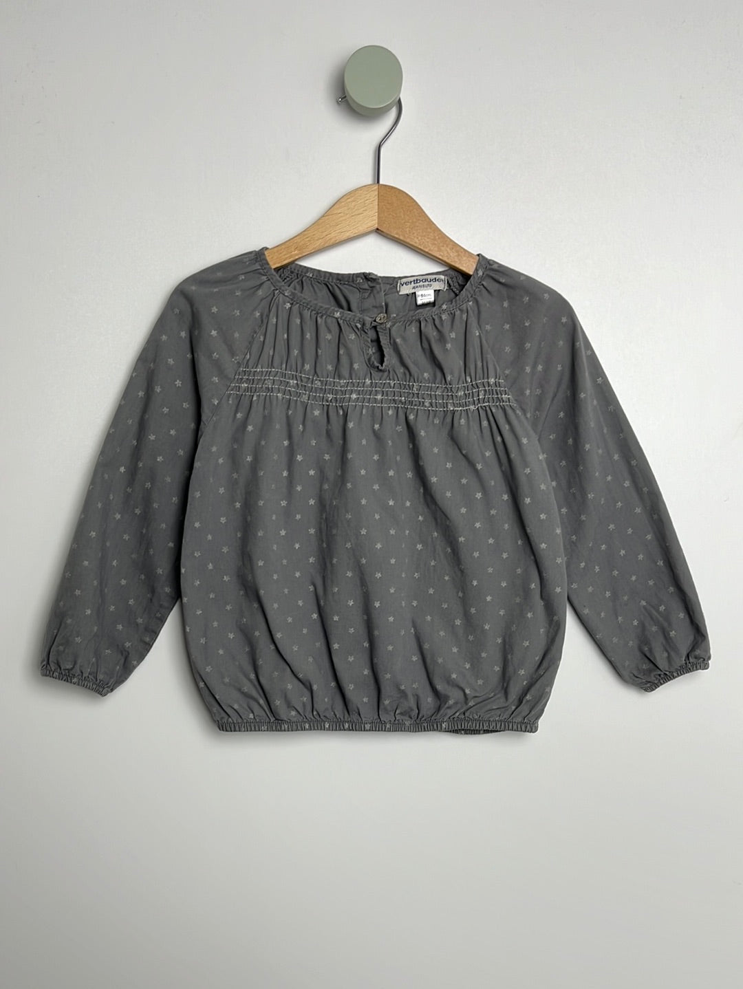 Bluse Sterne - 92 - vertbaudet