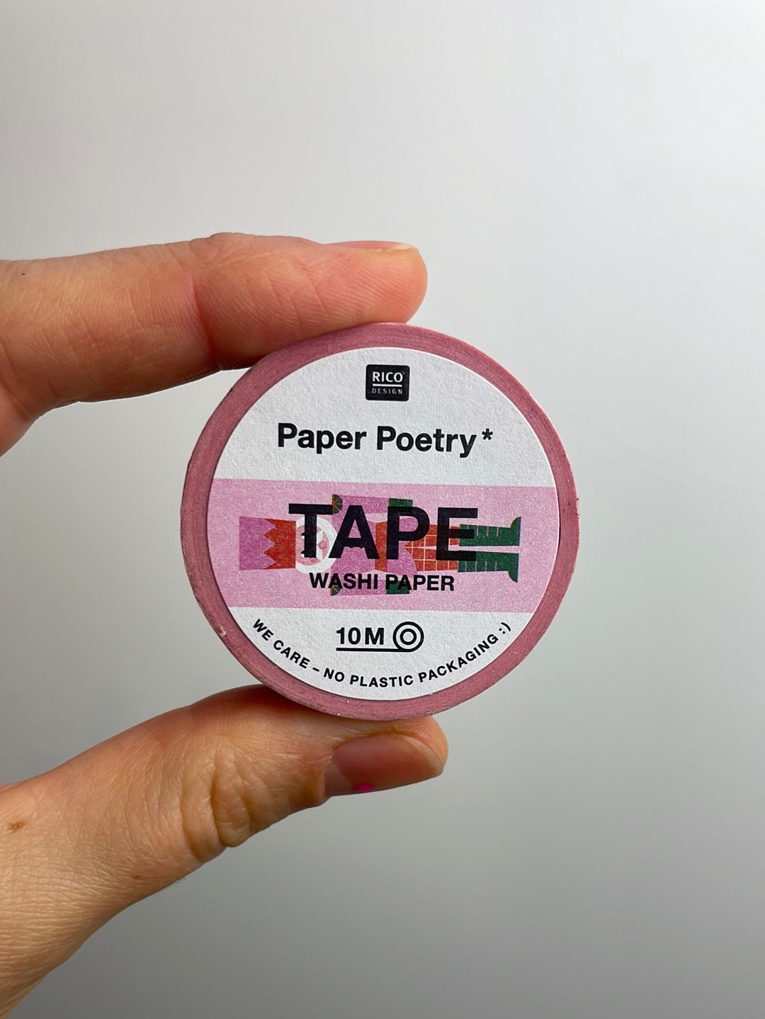 Paper Poetry • Tape Nussknacker pink 1,5cm 10m