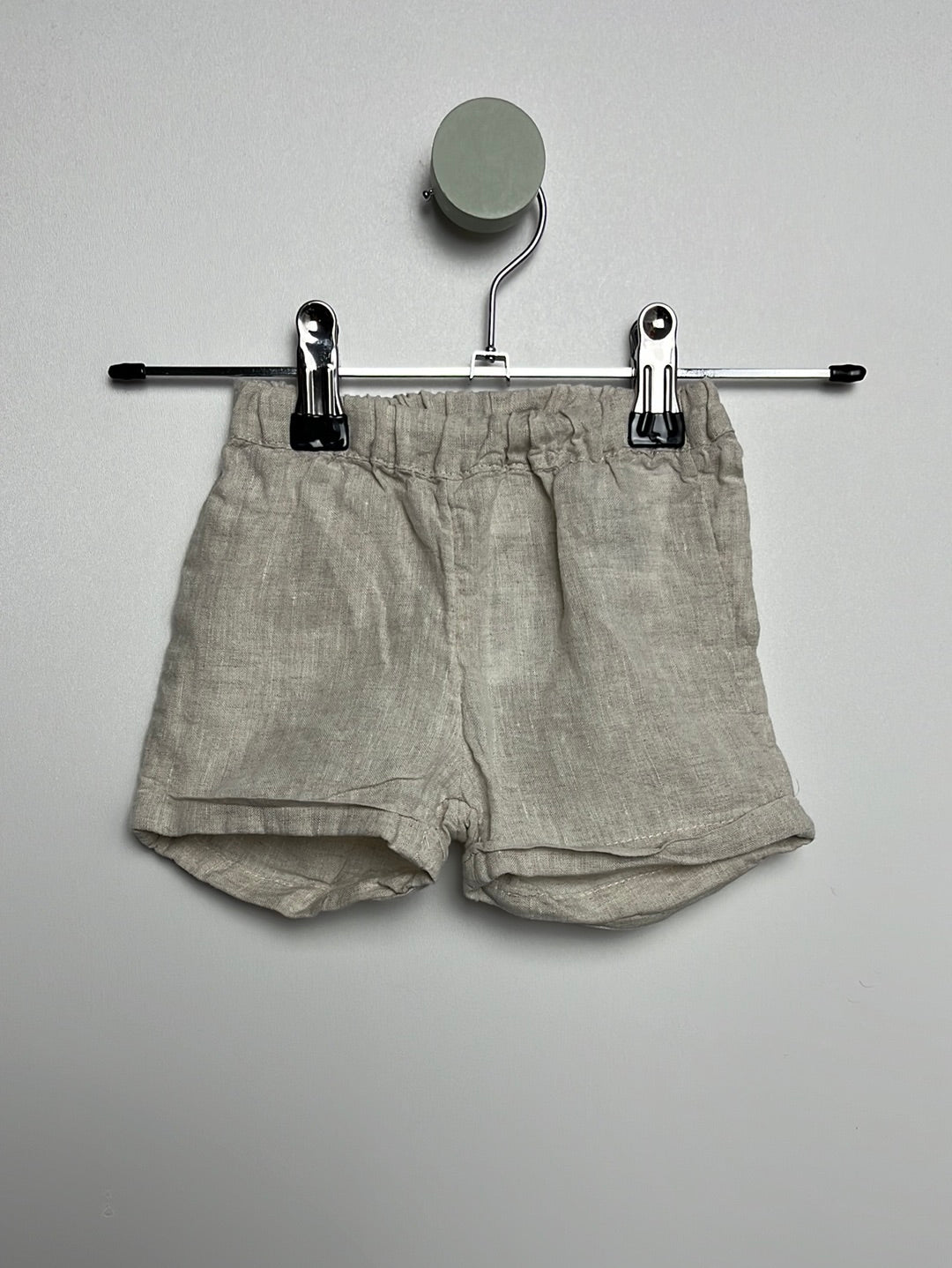 Leinen Set • Hemd & Shorts - 68 - h&m