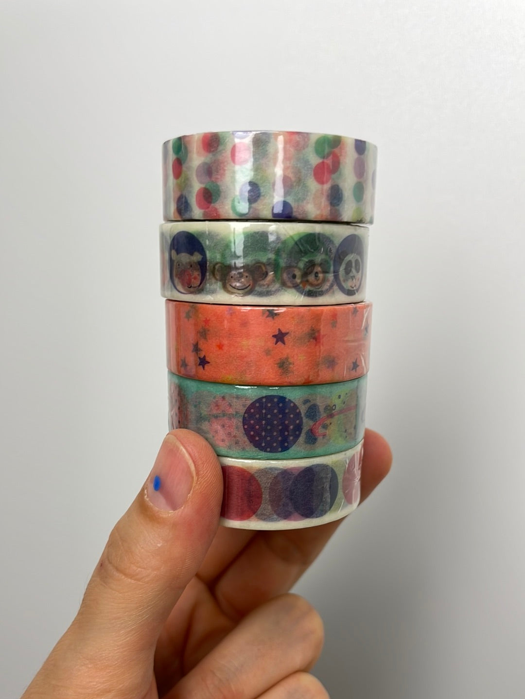Paper Poetry • Tape Set kleine Astronauten 5teilig