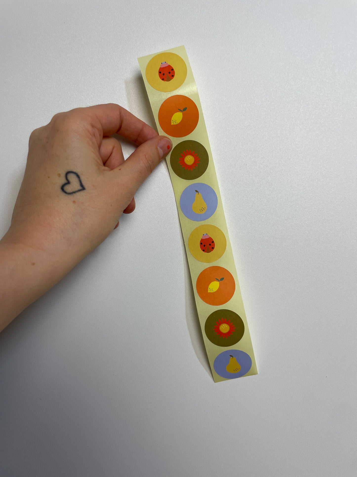 STICKER ZITRONE • 8ER SET
