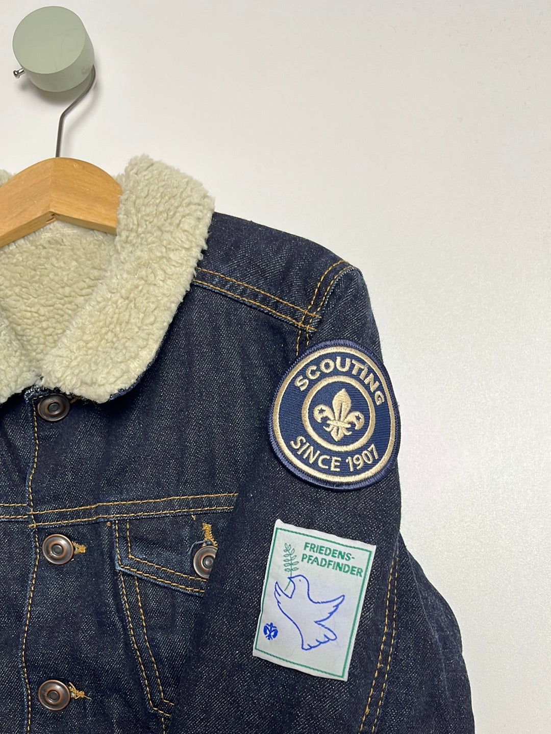 Jeansjacke • gefüttert - 128 -