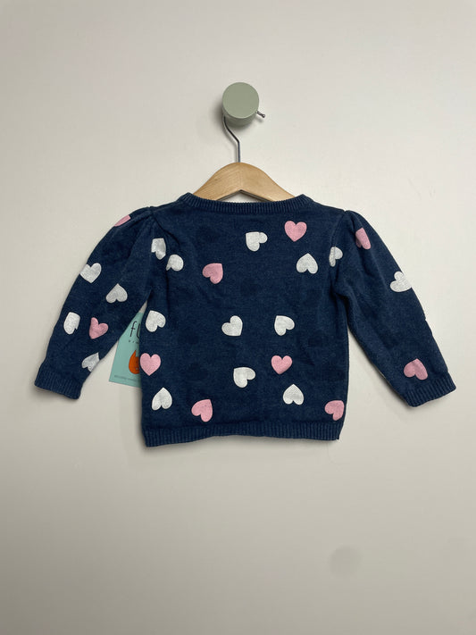 Strickjacke Herzen • 68 • name it