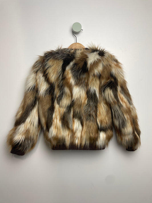 Vintage Kunstfelljacke • 98 • true vintage