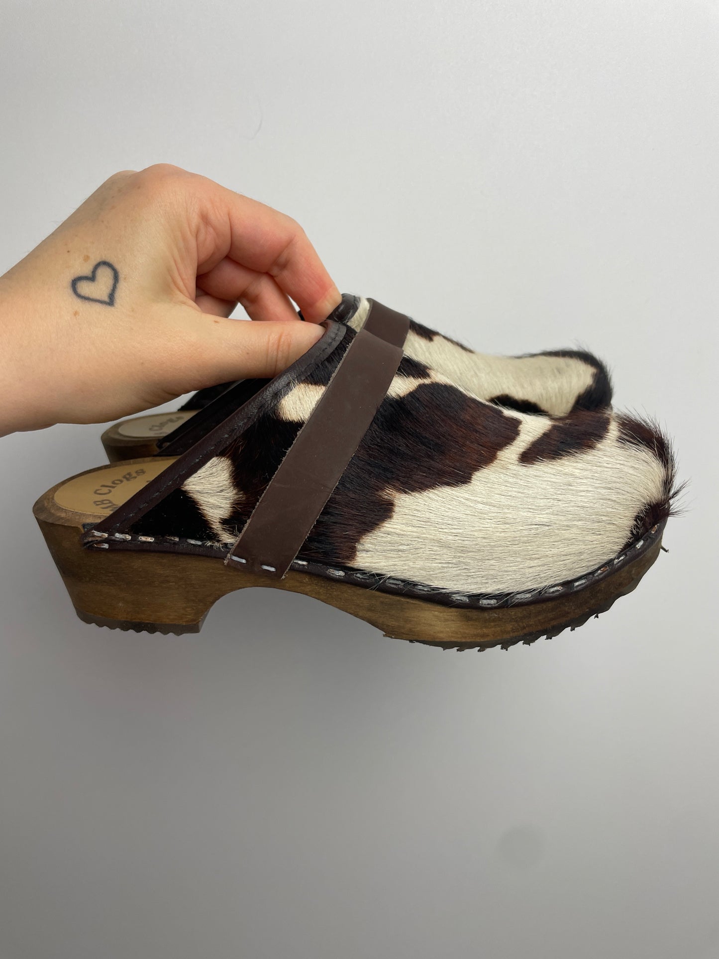 Clogs Kuhfell • Schuh 33 • mb clogs
