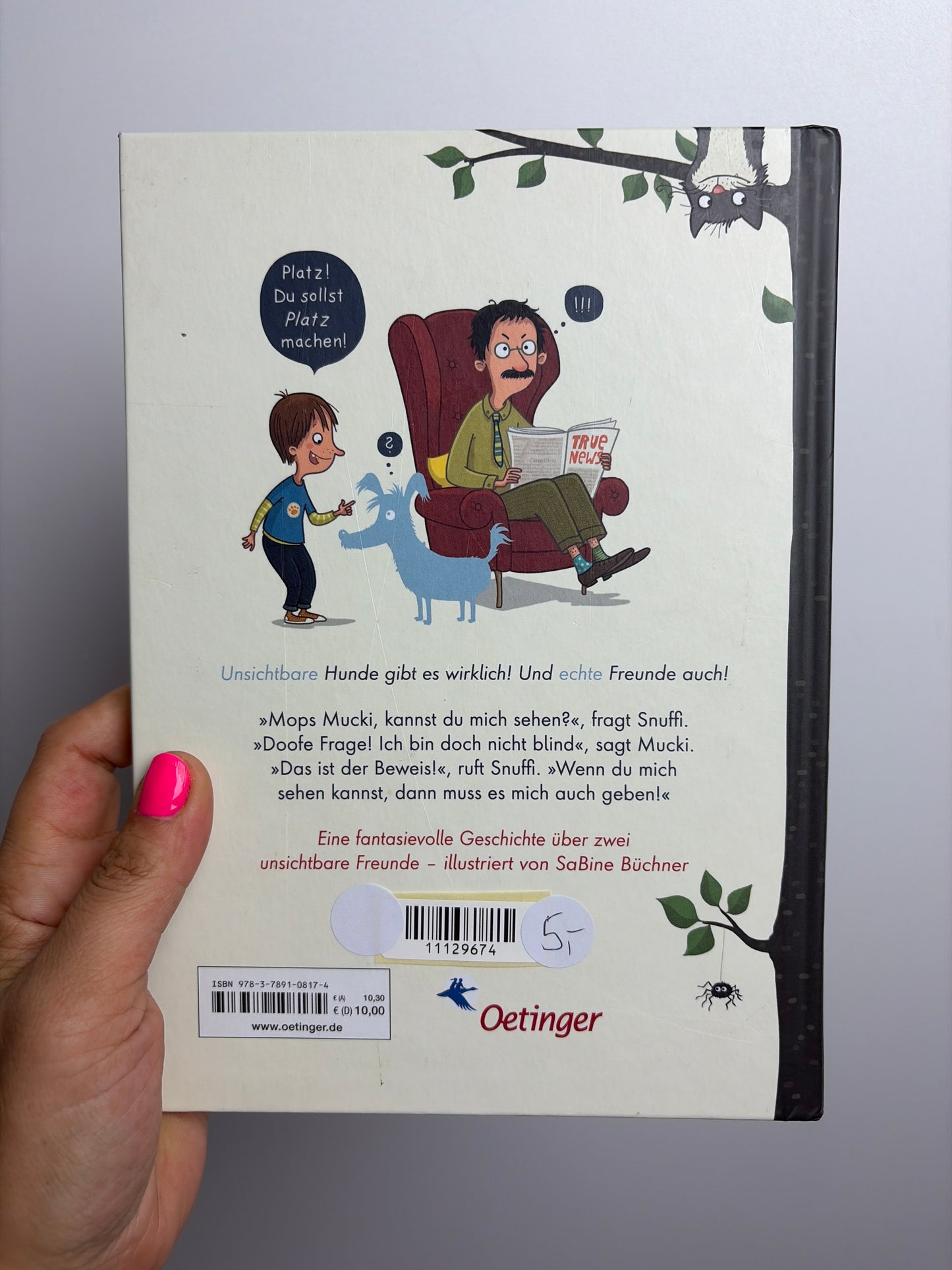 BUCH • SNUFFI HARTENSTEIN ...UND SEIN ZIEMLICH DICKER FREUND • OETINGER