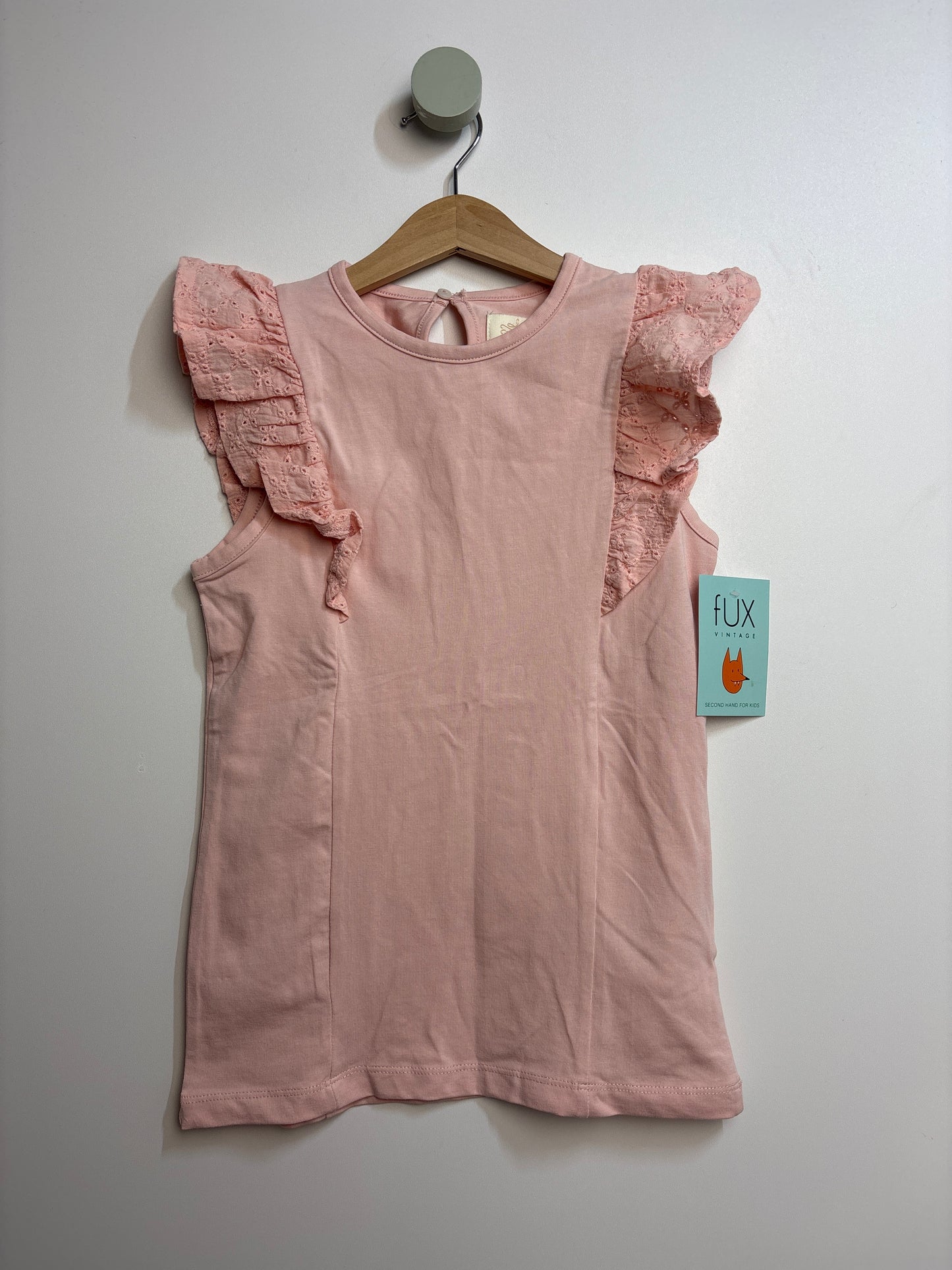 Top mit Rüschen • 140 • creamie