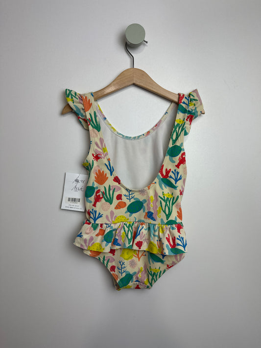 Badeanzug Meerestiere & Rüschen • 98 • mini boden
