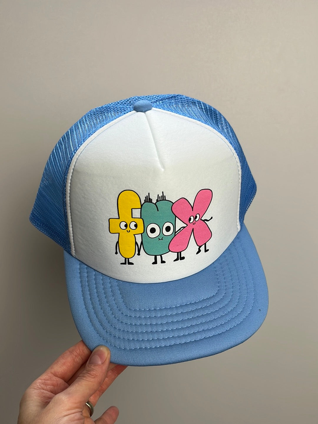 Cap • Schaffenslust 🩷 fUX • hellblau-pink