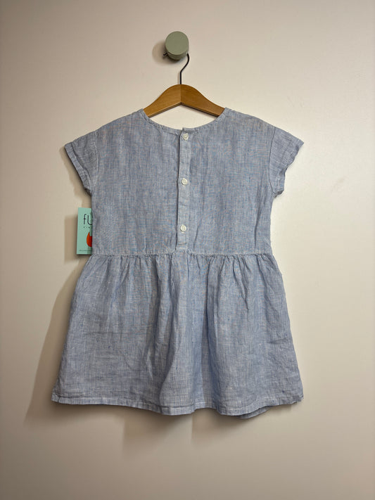 Leinenkleid Streifen • 98 • muji